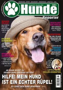Hunde-Reporter - Ausgabe 89 - November 2019