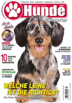Hunde-Reporter - Ausgabe 73 - Juli 2018