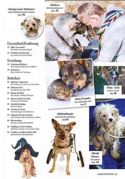 Hunde-Reporter - Ausgabe 46 - April 2016